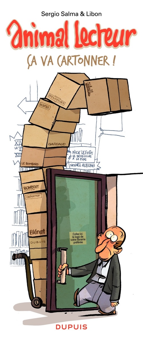 ebook cover of Animal lecteur - Tome 1 - Ça va cartonner !, by Libon, Sergio Salma