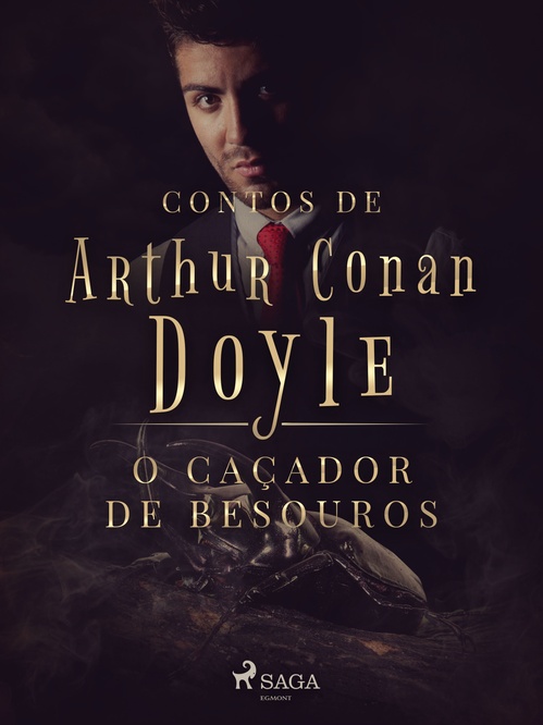 ebook cover of O caçador de besouros, by Arthur Conan Doyle