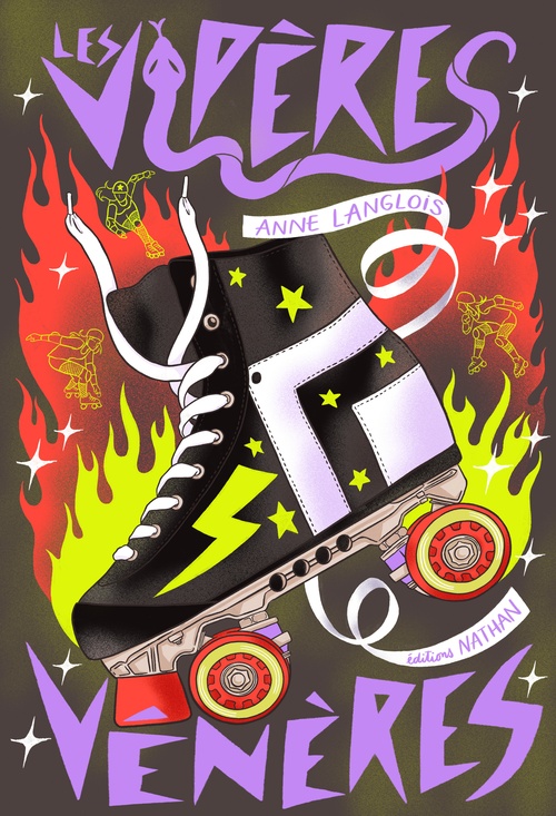 ebook cover of Les vipères vénères, by Anne Langlois