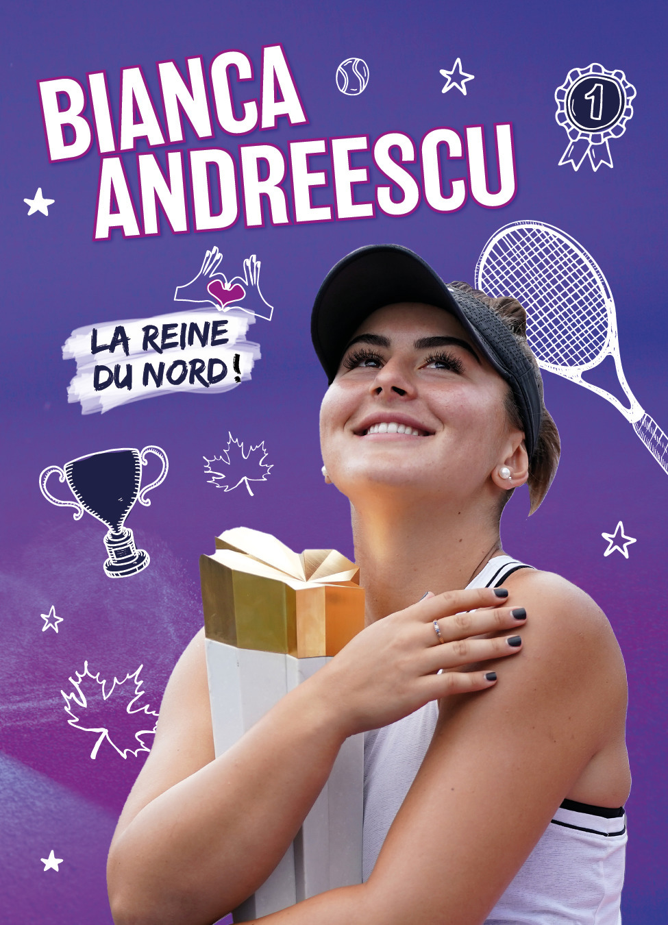 Couverture ebook de Bianca Andreescu, de Gabrielle Audet-Michaud