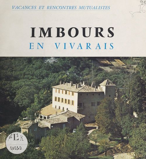 Couverture ebook de Imbours en Vivarais, de Georges Mathevet