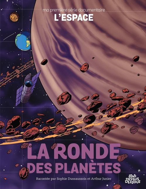 Couverture ebook de La Ronde des planètes, de Sophie Dussaussois