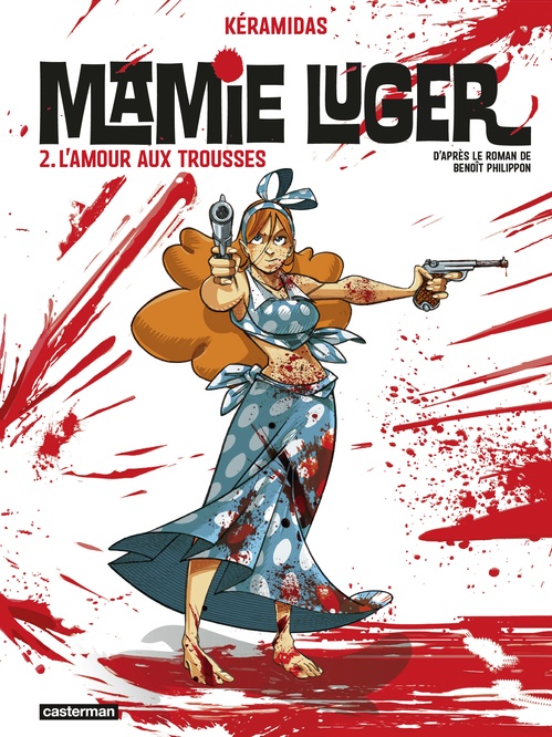 ebook cover of Mamie Luger (Tome 2) - L'Amour aux trousses, by Benoît Philippon, Nicolas Keramidas