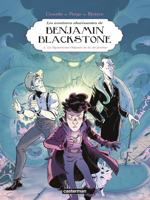 ebook cover of Benjamin Blackstone (Tome 2) - La mystérieuse odyssée de la clé perdue, by Nicolas Perge, François Rivière, Javi Casado