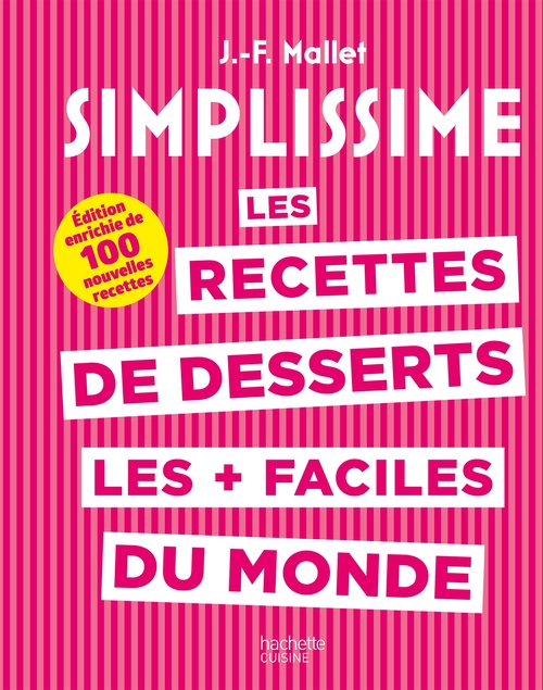 ebook cover of Les recettes de desserts les + faciles du monde, by Jean-François Mallet