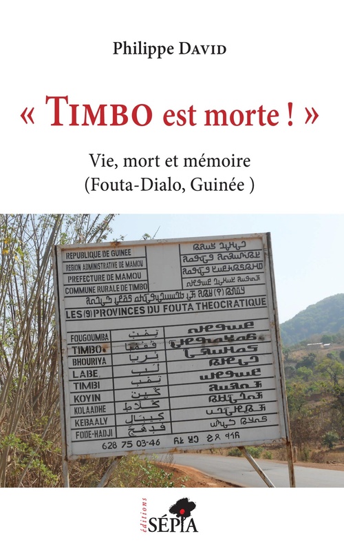 ebook cover of "Timbo est morte !", by Philippe David
