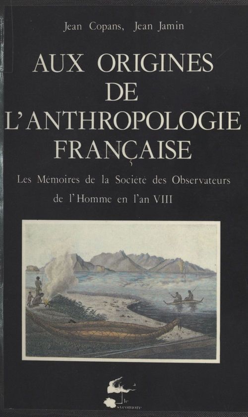 ebook cover of Aux origines de l'anthropologie française, by C*Pans/J*Min