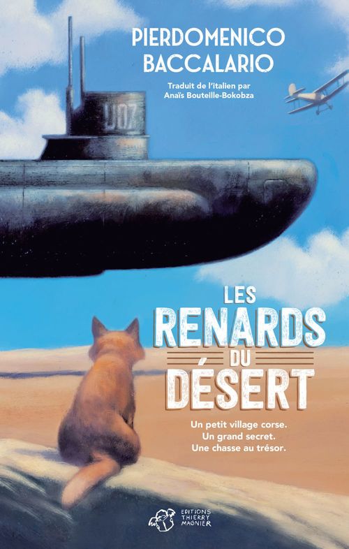 ebook cover of Les renards du désert, by Pierdomenico Baccalario