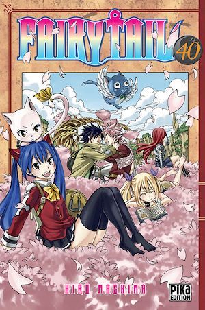 Couverture ebook de Fairy Tail T40, de Hiro Mashima