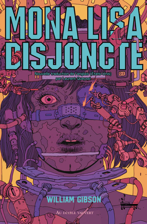 ebook cover of Mona Lisa disjoncte, by William Gibson