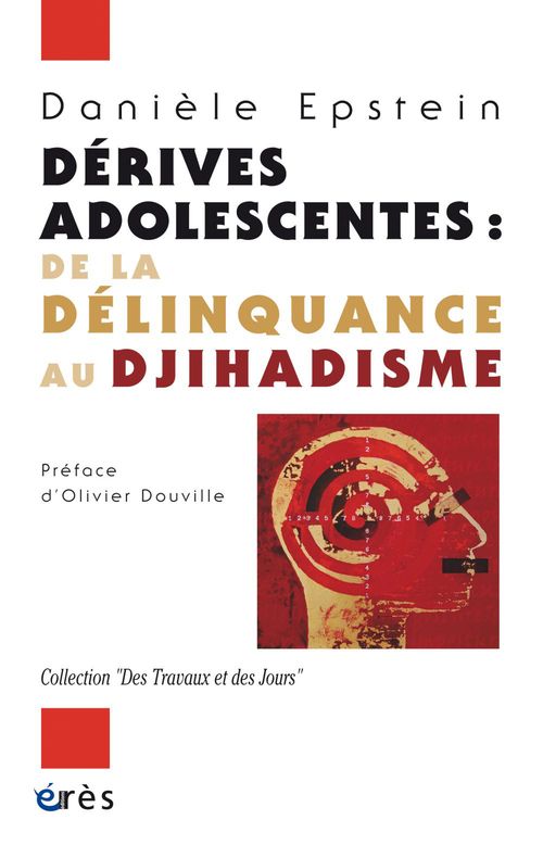 Couverture ebook de Dérives adolescentes : de la délinquance au djihadisme, de Danièle Epstein