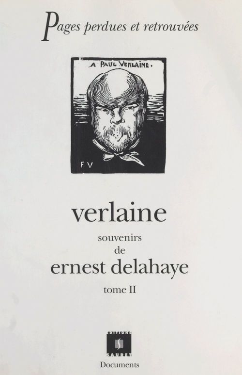 ebook cover of Verlaine (2), by Ernest Delahaye