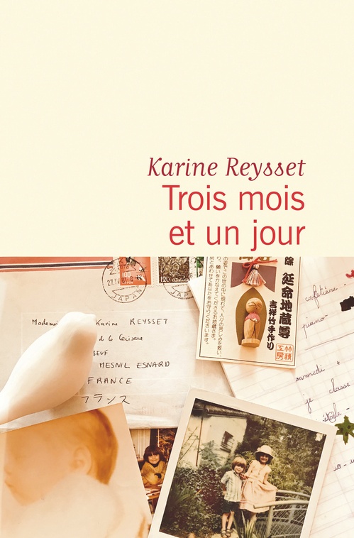 Couverture ebook de Trois mois et un jour, de Karine Reysset