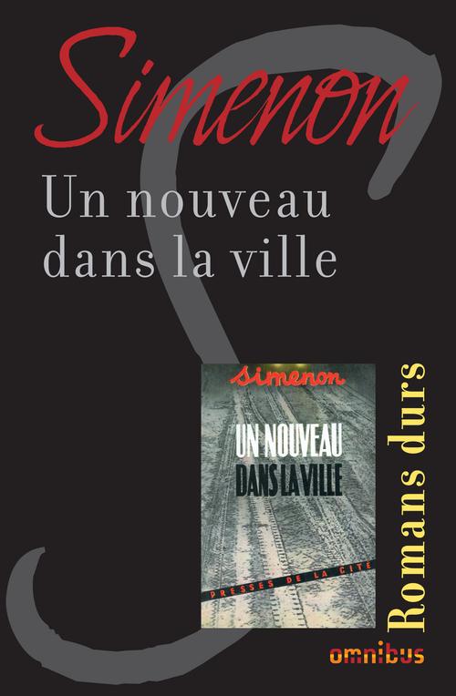 ebook cover of UN NOUVEAU DANS LA VILLE, by Georges Simenon