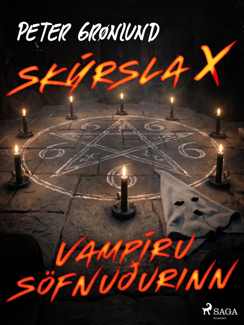 ebook cover of Skýrsla X - Vampírusöfnuðurinn, by Peter Grønlund