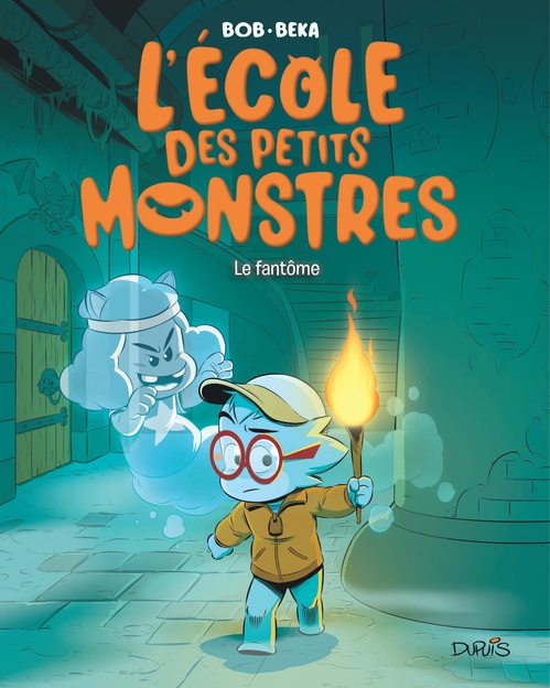 Couverture ebook de L'école des petits monstres - Tome 3 - Le fantôme, de BeKa