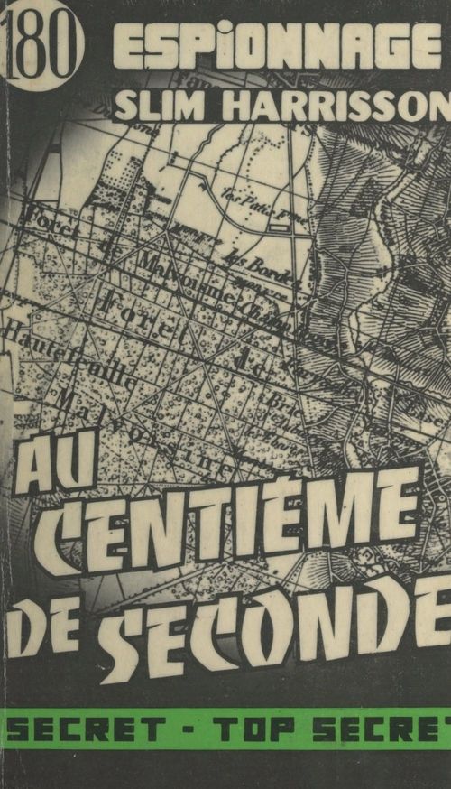 Couverture ebook de Au centième de seconde, de Slim Harrisson