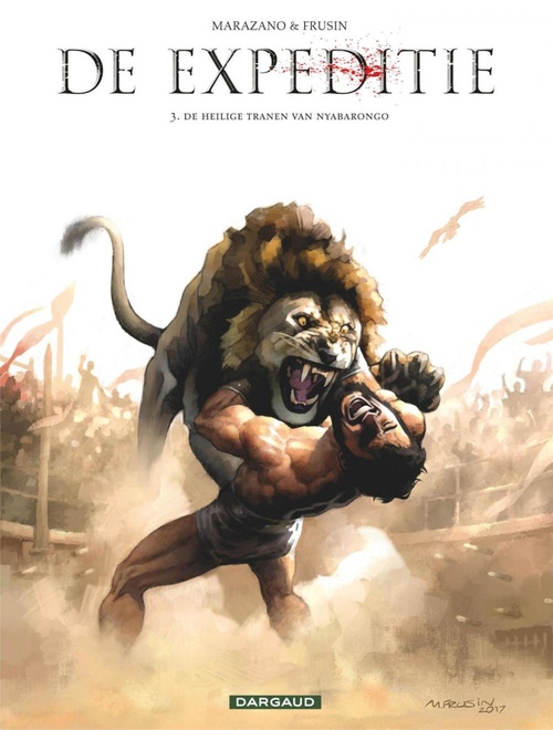 ebook cover of De heilige tranen van Nyabarongo, by Richard Marazano
