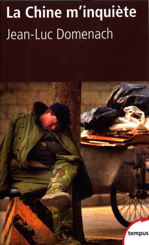 Couverture ebook de La Chine m'inquiète, de Jean-Luc Domenach
