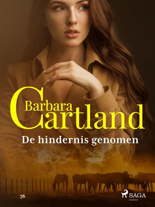 ebook cover of De hindernis genomen, by Barbara Cartland