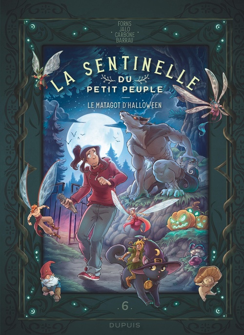 ebook cover of La sentinelle du Petit Peuple - Tome 6 - Le matagot d'Halloween, by Carbone, Véronique Barrau