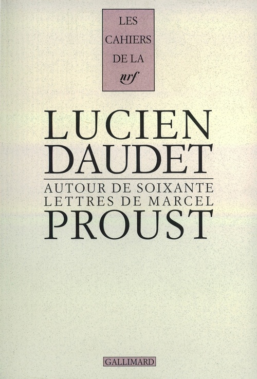 ebook cover of Autour de soixante lettres de Marcel Proust, by Lucien Daudet