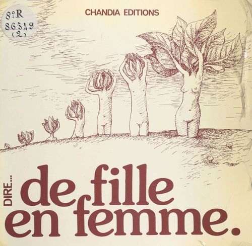 ebook cover of De fille en femme, by Anne-Marie Chapouton