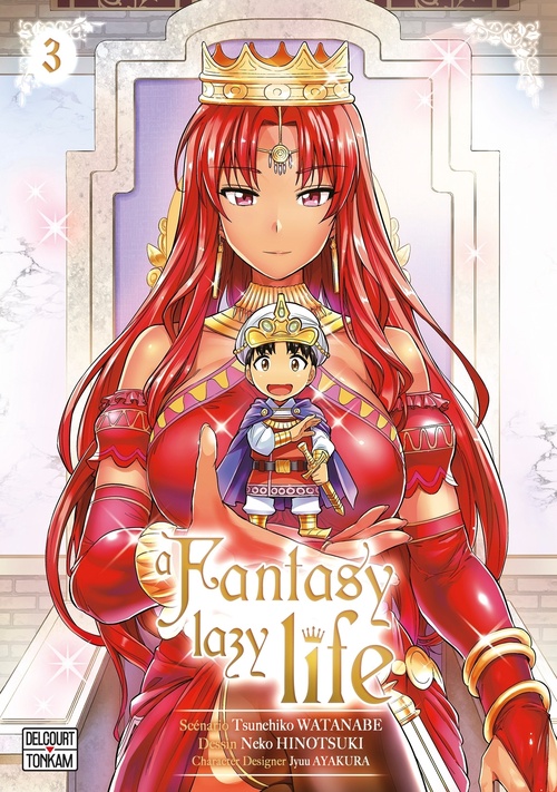 Couverture ebook de A Fantasy Lazy Life T03, de Tsunehiko Watanabe