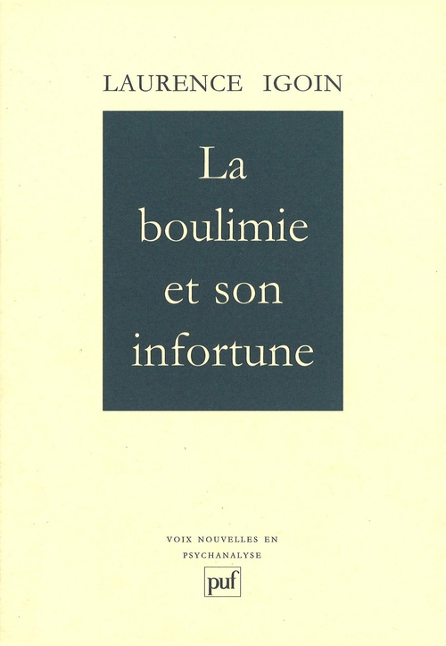 Couverture ebook de La boulimie et son infortune, de Laurence Igoin