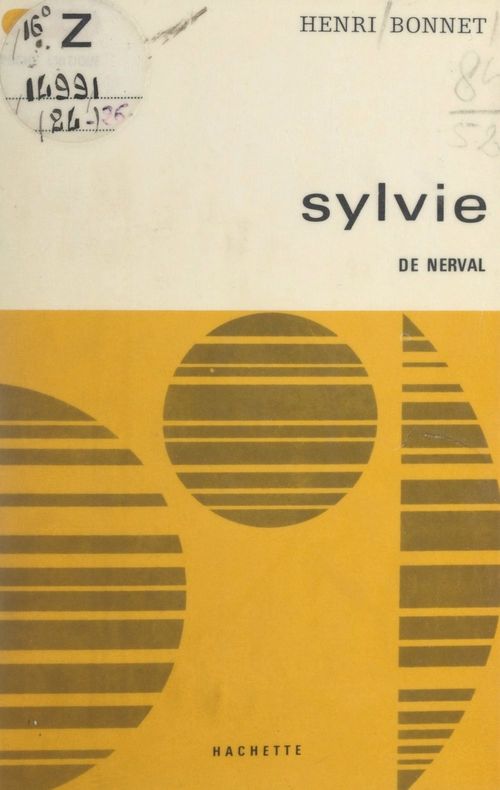 Couverture ebook de Sylvie, de Nerval, de Henri Bonnet
