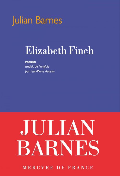 Couverture ebook de Elizabeth Finch, de Julian Barnes