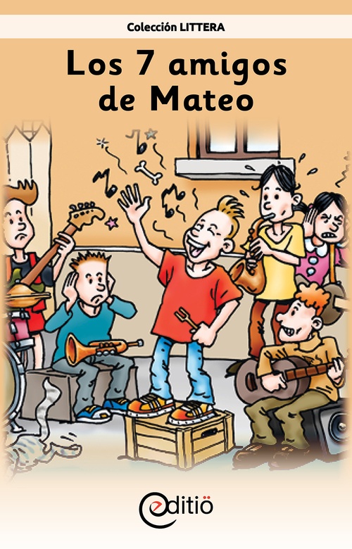 ebook cover of Los 7 amigos de Mateo, by Collectif