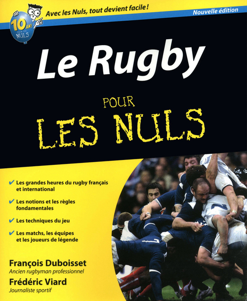 ebook cover of Le rugby 3ed pour les nuls, by François Duboisset, Frédéric Viard