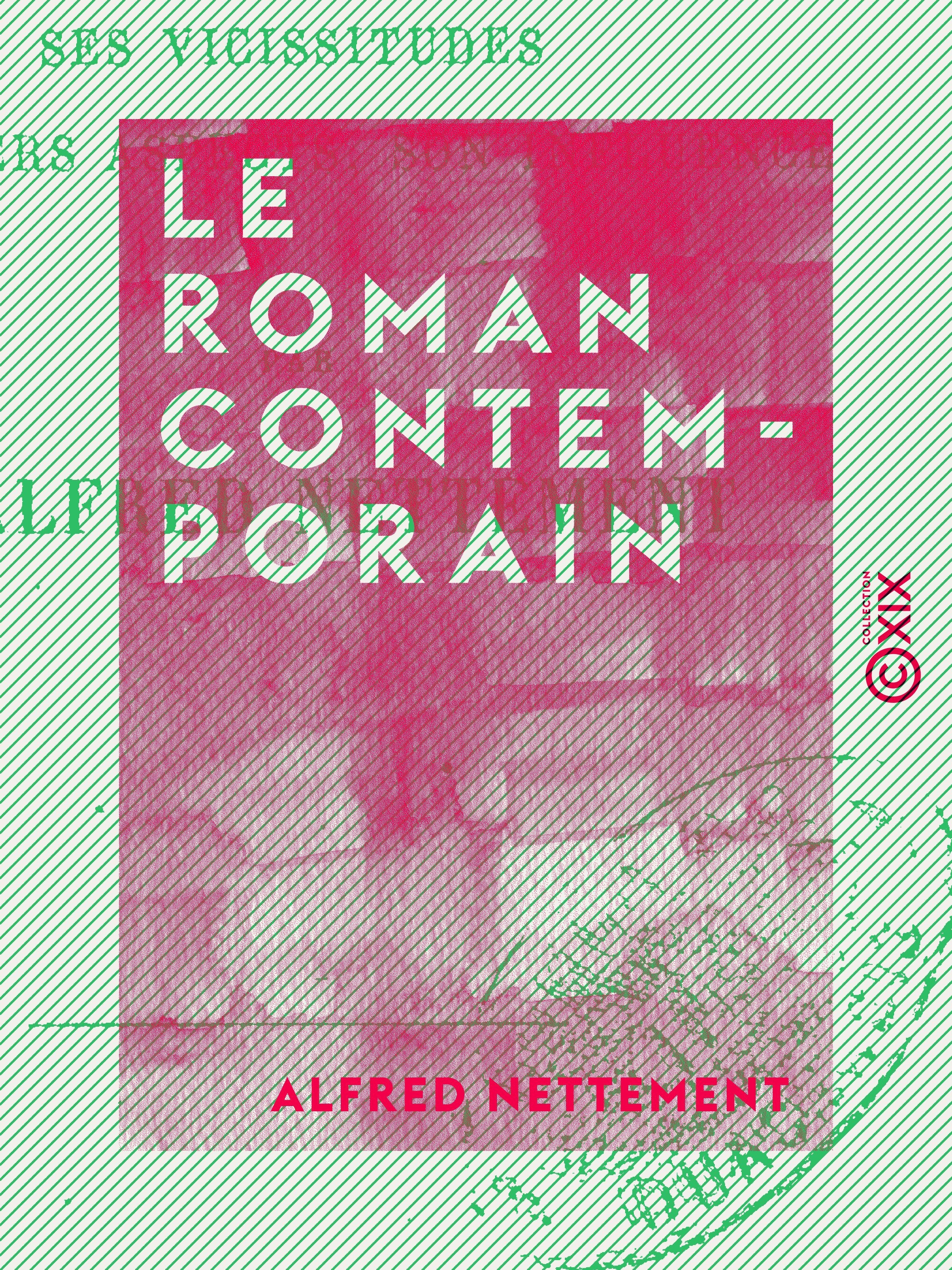 Couverture ebook de Le Roman contemporain, de Alfred Nettement