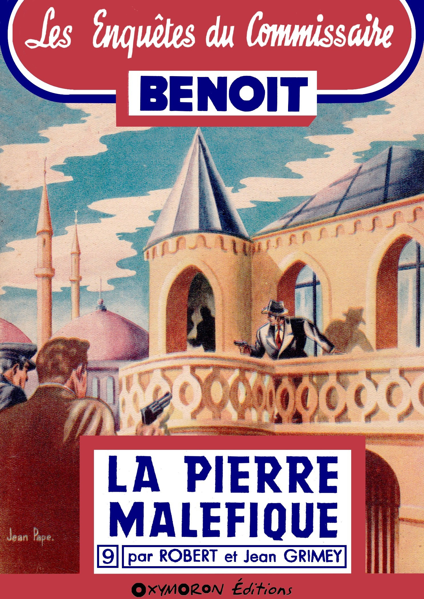 ebook cover of La pierre maléfique, by Jean Grimey, Robert Grimey