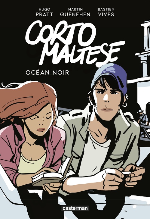 ebook cover of Corto Maltese : Océan noir, by Hugo Pratt, Martin Quenehen, Bastien Vivès