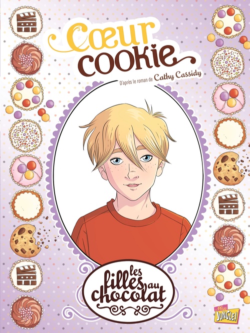 ebook cover of Les filles au chocolat - Tome 6 - Coeur Cookie, by Anna Merli, Raymond Sébastien