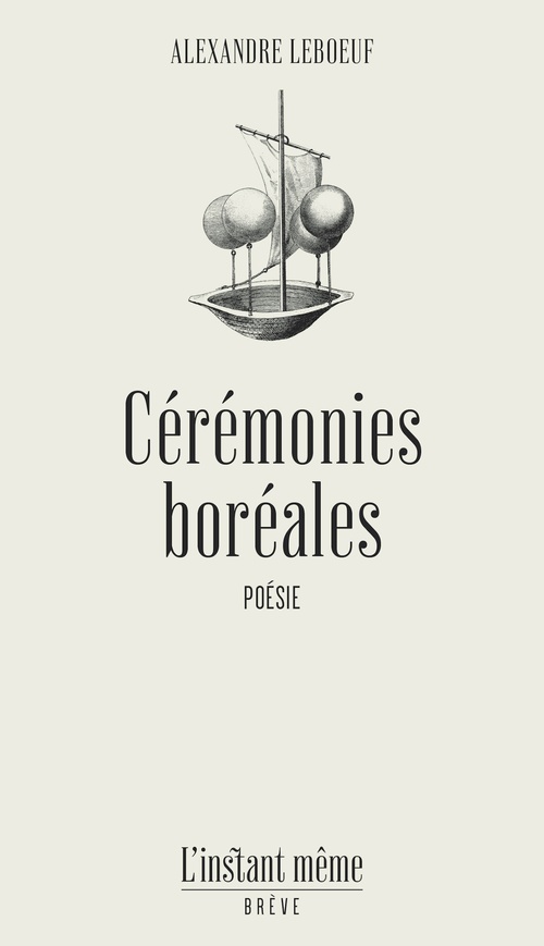 Couverture ebook de Cérémonies boréales, de Alexandre Leboeuf