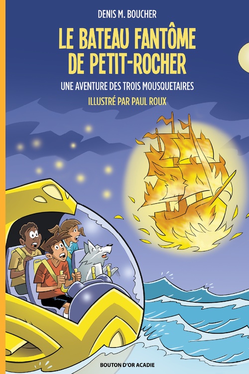 ebook cover of Le bateau fantôme de Petit-Rocher, by Denis M. Boucher