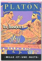 ebook cover of Le Banquet, by Platon