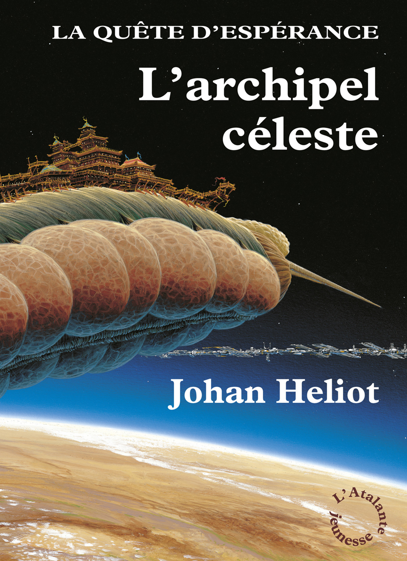 ebook cover of L'archipel céleste, by Johan Heliot
