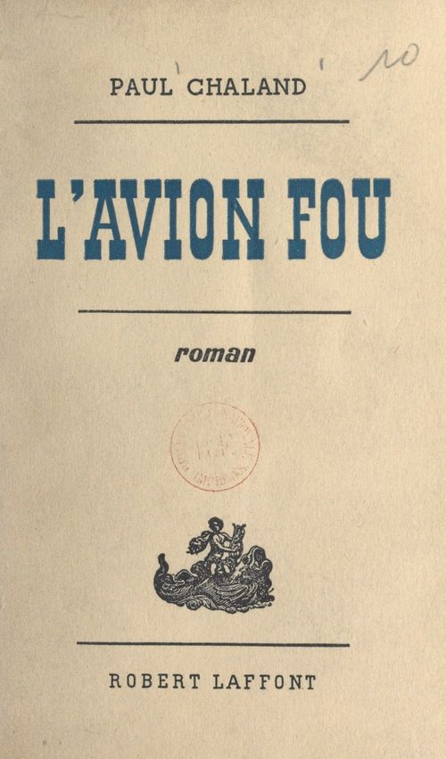 Couverture ebook de L'avion fou, de Paul Chaland