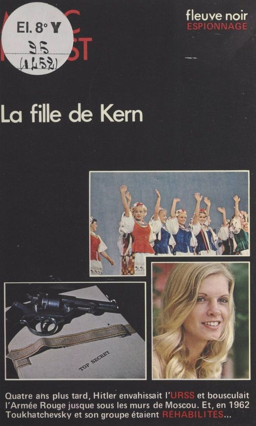 Couverture ebook de La fille de Kern, de Marc Revest