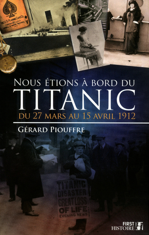 ebook cover of Nous étions à bord du Titanic, by Gérard Piouffre
