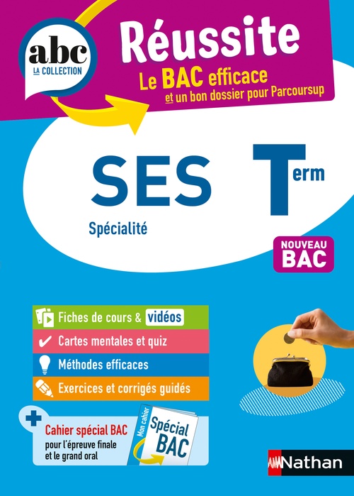 ebook cover of ABC Réussite-SES-Terminale, by Delphine de Chouly, Fanny Le Gonidec, Fabienne Lepage