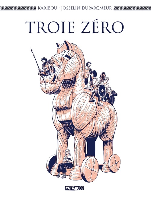 ebook cover of Troie zéro, by Karibou
