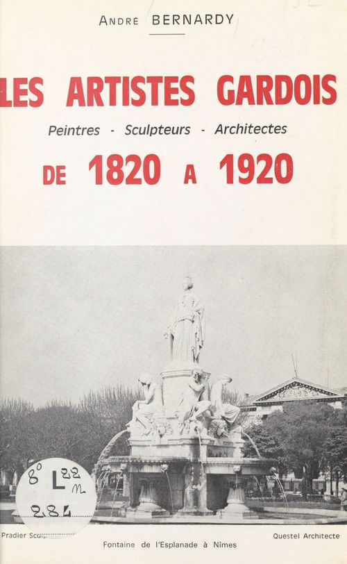 Couverture ebook de Les artistes gardois, de Andre Bernardy