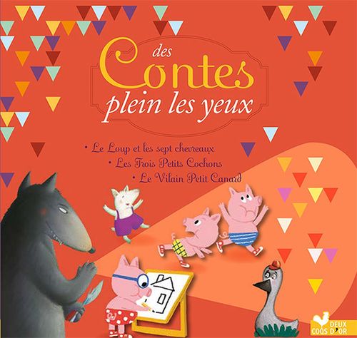 Couverture ebook de Des contes plein les yeux, de Collectif