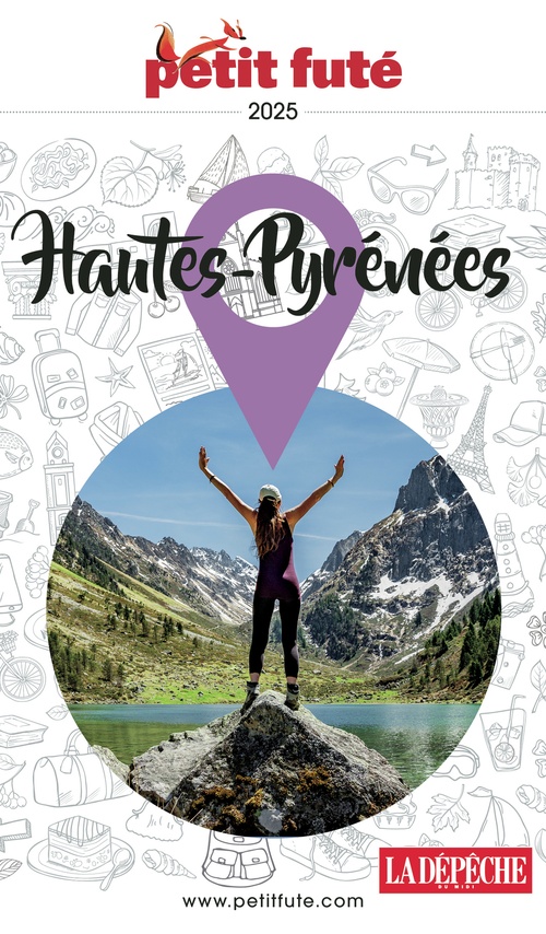 Couverture ebook de Guide Hautes-pyrénées 2025 Petit Futé, de Collectif