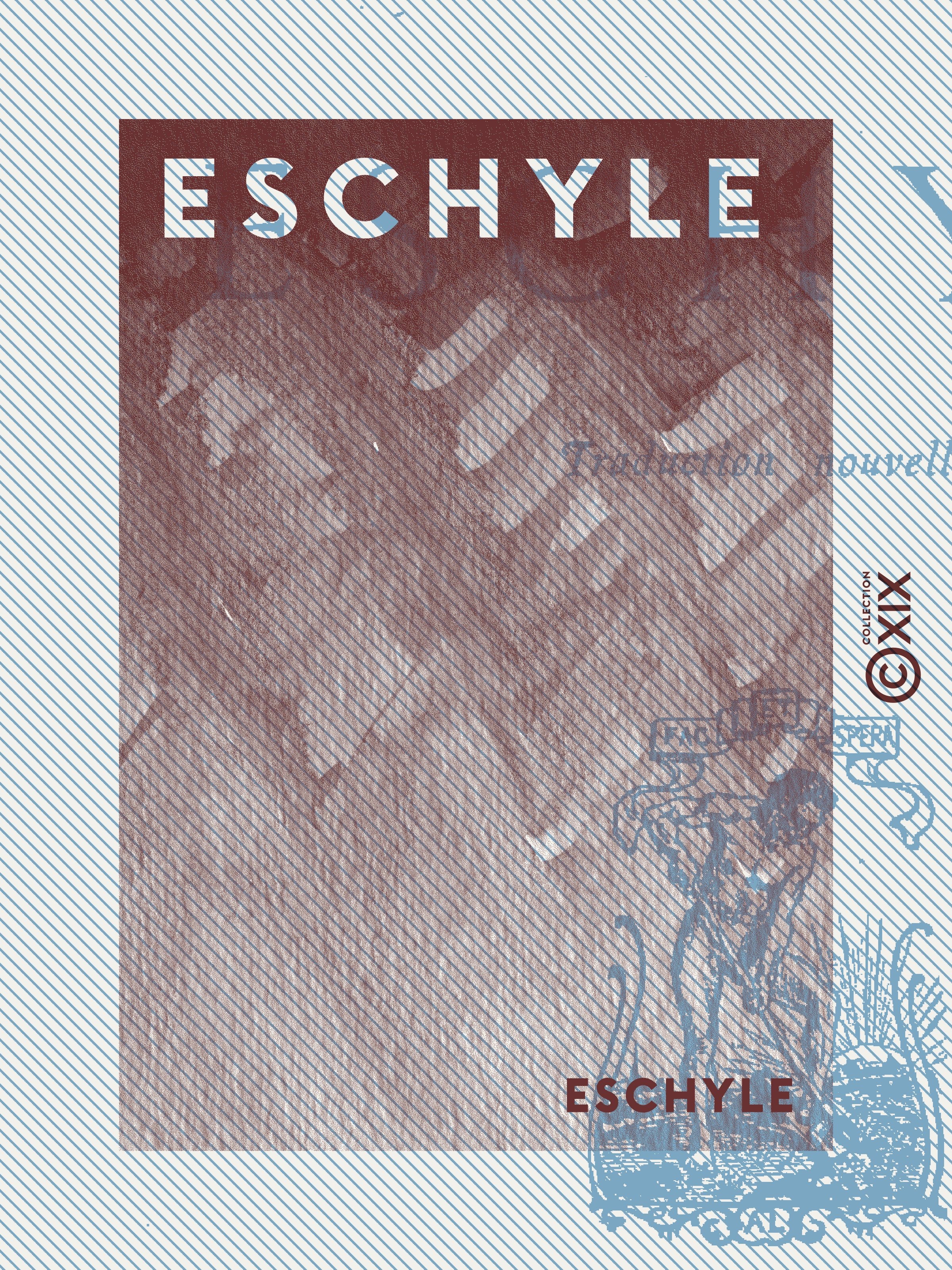 ebook cover of Eschyle, by Eschyle